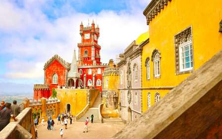 Lizbona: Sintra, Pałac Pena, Cabo da Roca i Cascais - jednodniowa wycieczka