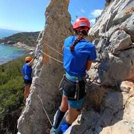 Lizbona: Via Ferrata w Parku Narodowym Arrábida w Setúbal