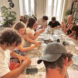 Lizbona: Warsztaty projektowania płytek Azulejos: Stwórz swój własny kafelek