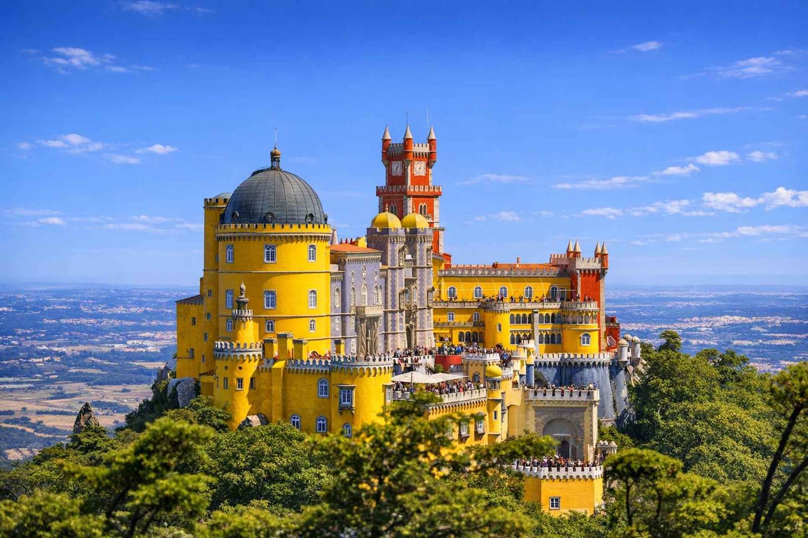 Lizbona: Sintra, Pena Palace, Roca Cape Coast i Cascais - 8 godz.