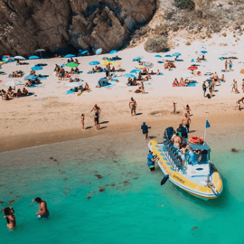 Taxi Boat Beach Ribeira do Cavalo