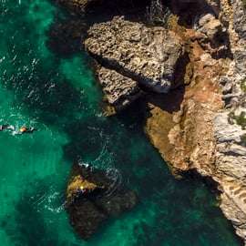 Arrábida: Setubal, Sesimbra Coasteering i wycieczka łodzią motorową