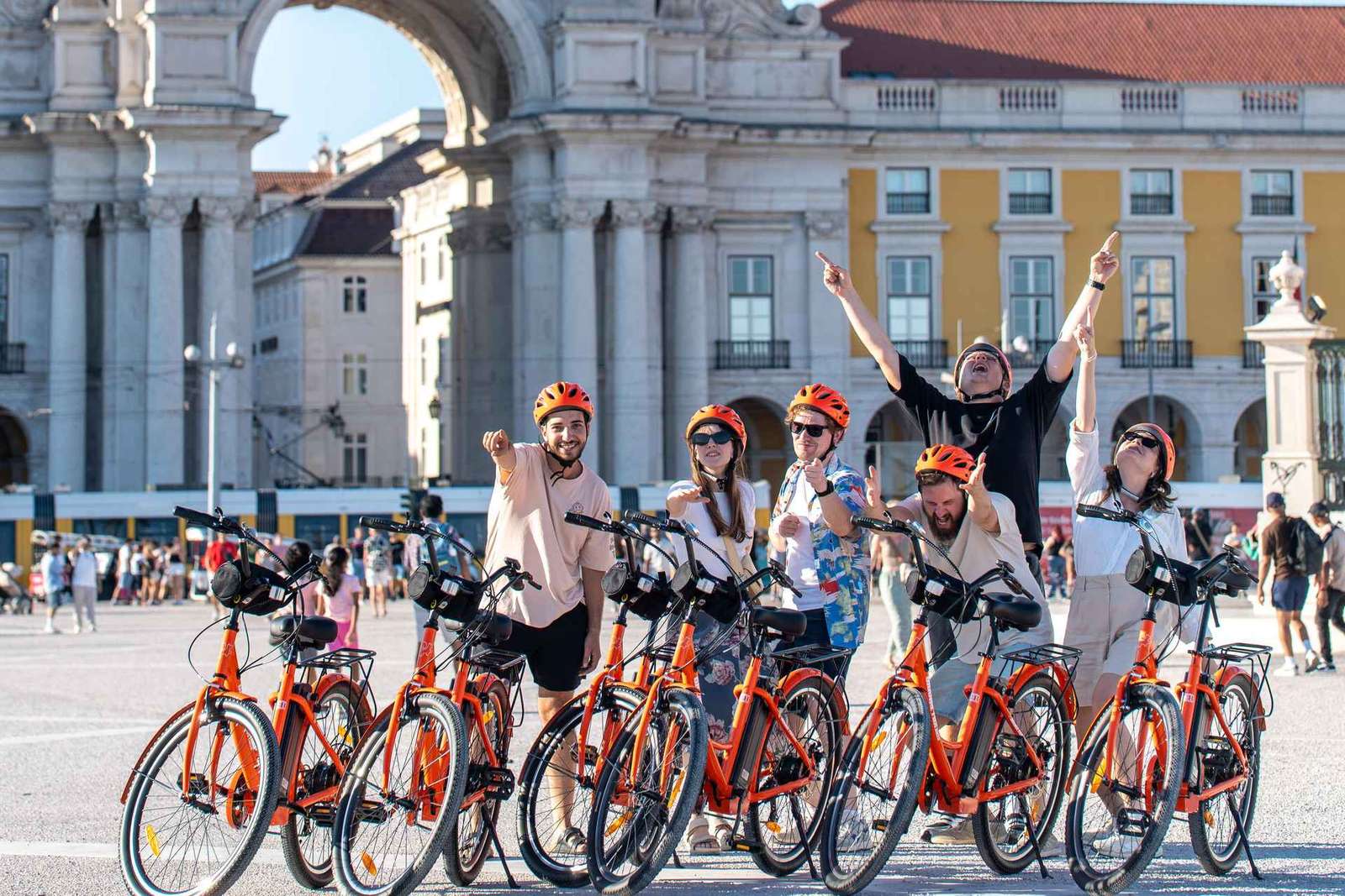 Lizbona: wycieczka rowerowa lub e-rowerowa z przewodnikiem i punktami widokowymi