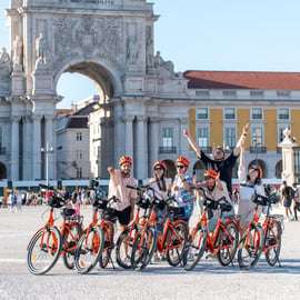 Lizbona: wycieczka rowerowa lub e-rowerowa z przewodnikiem i punktami widokowymi