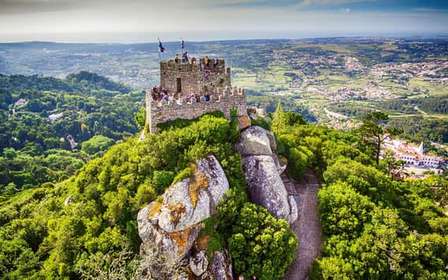 Sintra: Zamek Maurów Bilet wstępu bez kolejki