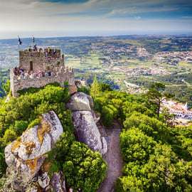 Sintra: Zamek Maurów Bilet wstępu bez kolejki