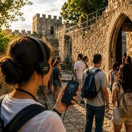Zamek św. Jerzego: wstęp bez kolejki po bilety i audio