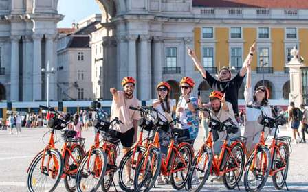 Lizbona: wycieczka rowerowa lub e-rowerowa z przewodnikiem i punktami widokowymi