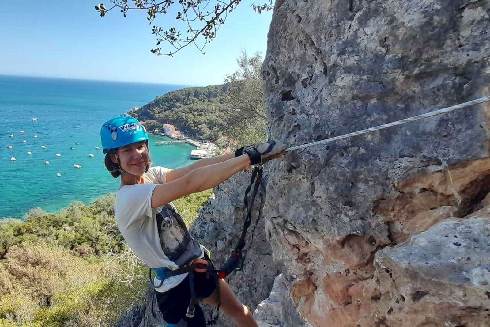 Lizbona: Via Ferrata w Parku Narodowym Arrábida w Setúbal
