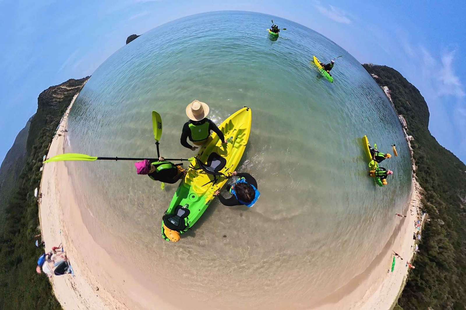 Lizbona: Kajak i snorkeling w Arrábidzie UNESCO