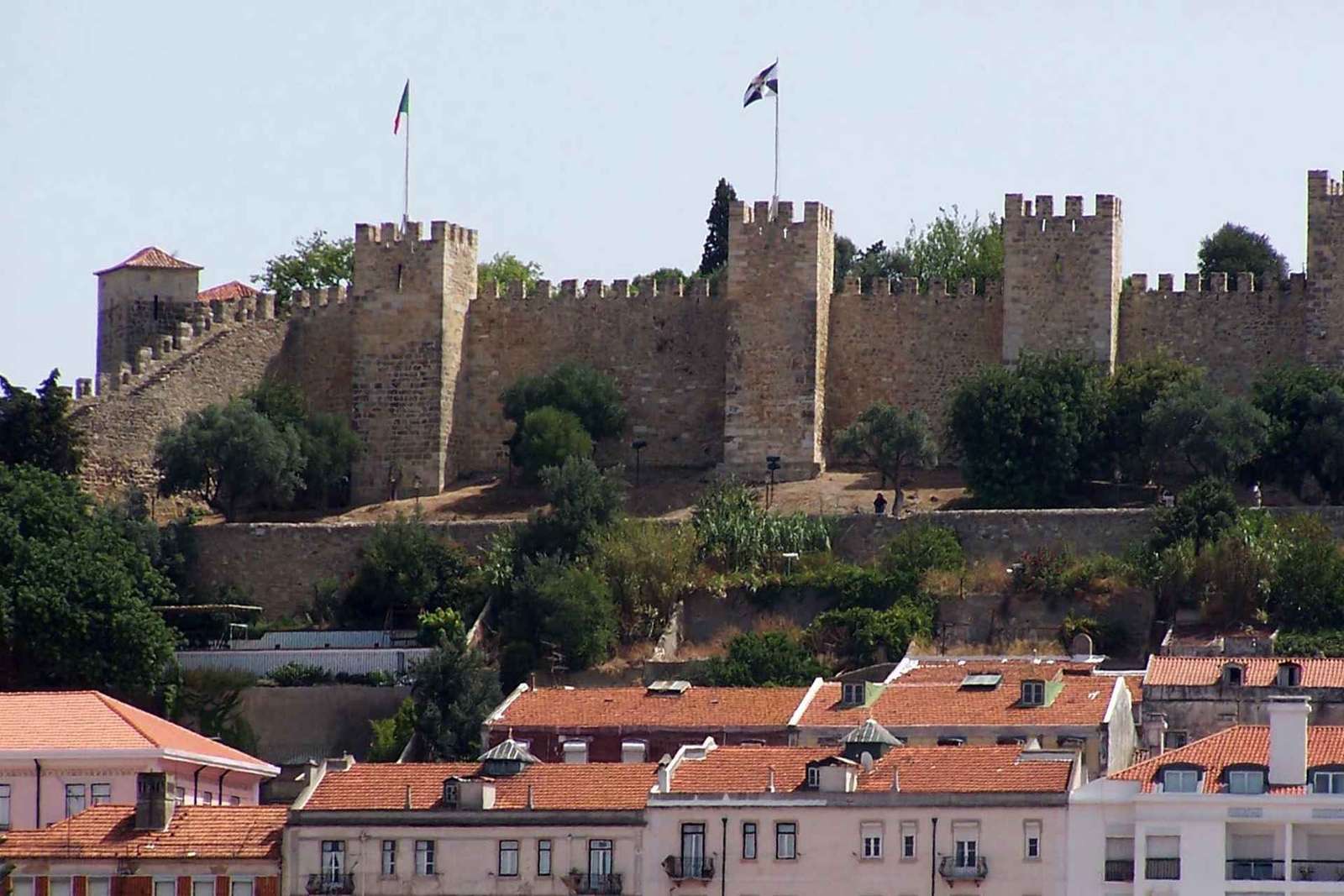 Lizbona: Zamek São Jorge: bilet wstępu bez kolejki