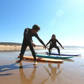 Doświadczenie surfingu w Lizbonie