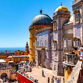 Lizbona: Sintra, Pena, wybrzeże Cabo da Roca i całodniowa wycieczka do Cascais