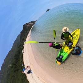 Lizbona: Kajak i snorkeling w Arrábidzie UNESCO