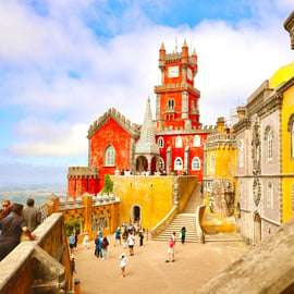 Lizbona: Sintra, Pałac Pena, Cabo da Roca i Cascais - jednodniowa wycieczka